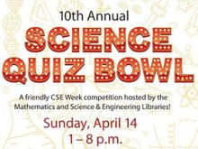 Science Quiz Bowl flyer