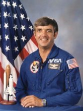Space shuttle astronaut Capt. Daniel Brandenstein