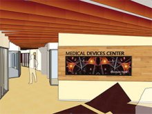 rendering of Medical Device Center