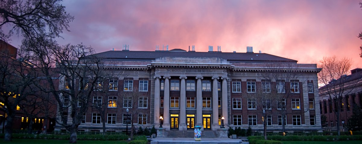 Smith Hall at Sunset