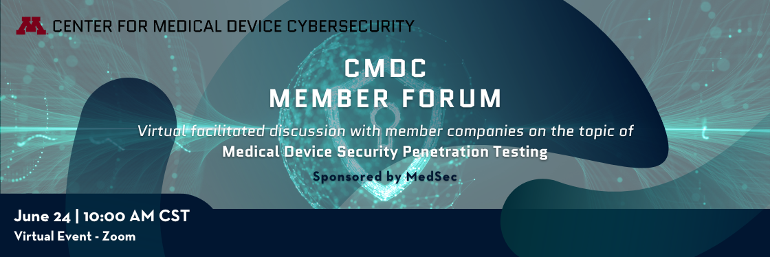 CMDC Member Forum banner