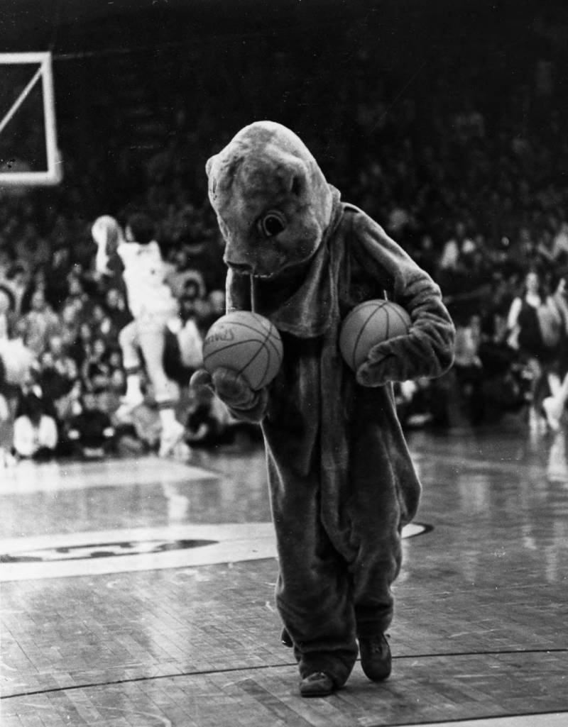 Goldy Gopher in 1977