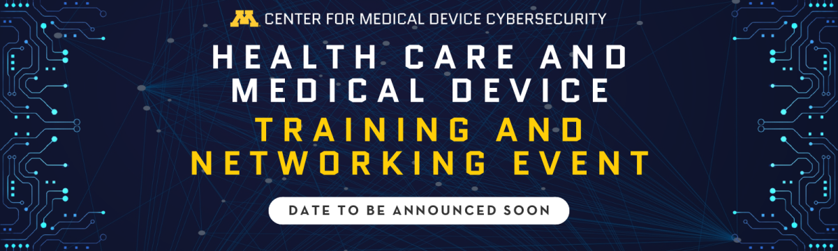 Health Care and Medical Device Training and Networking Event