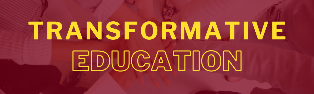 Transformative Education Banner