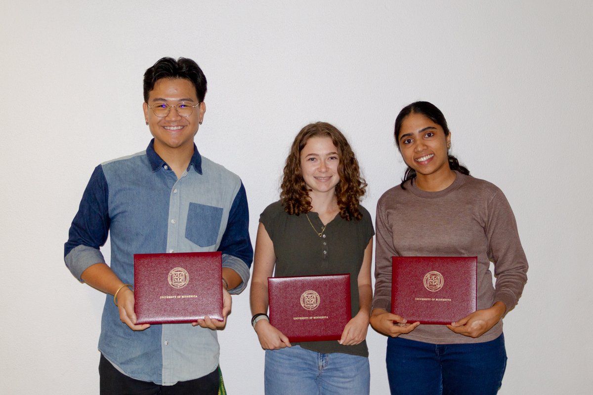 Fall 2024 Student Awardees