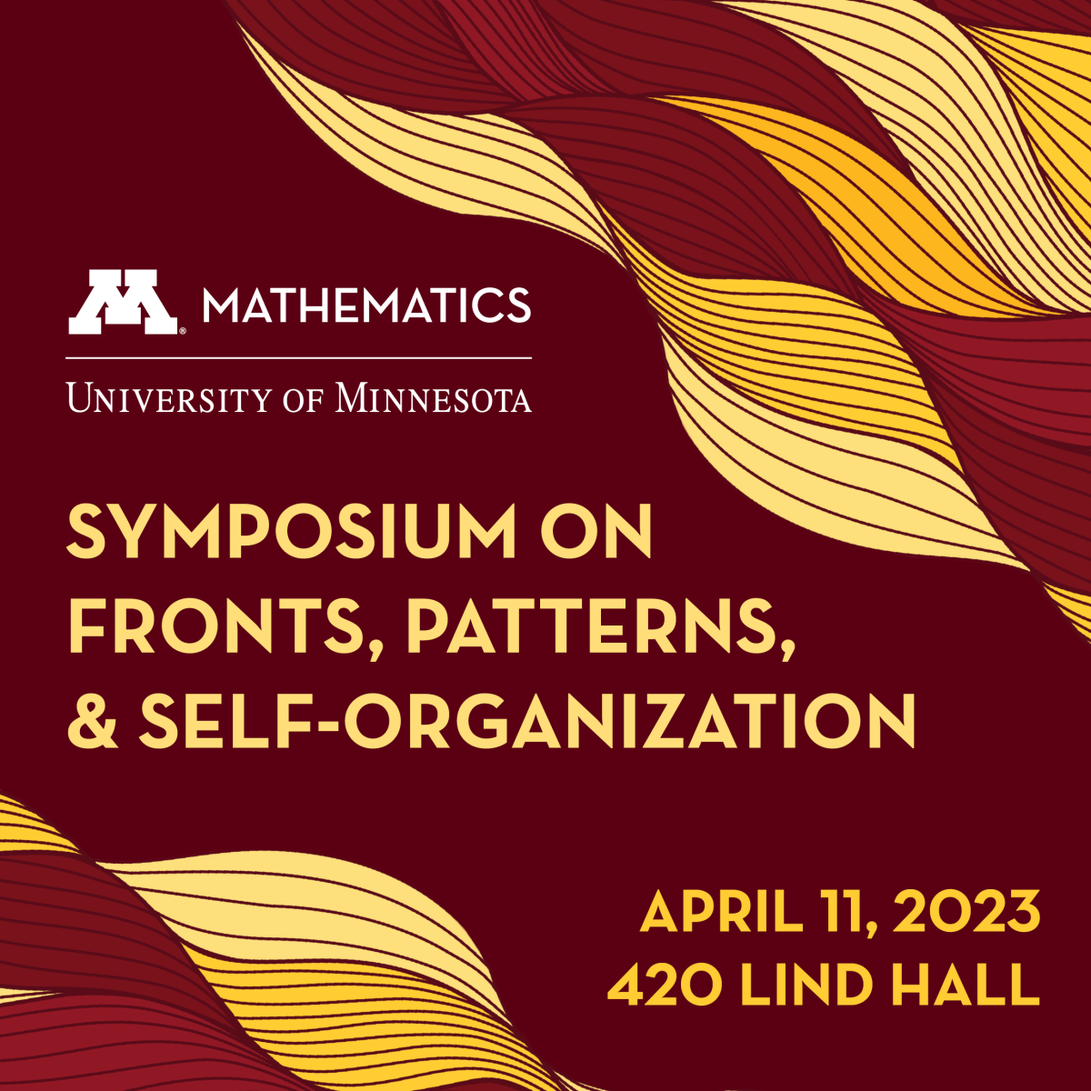 Symposium on Fronts, Patterns, and Self-Organization Icon