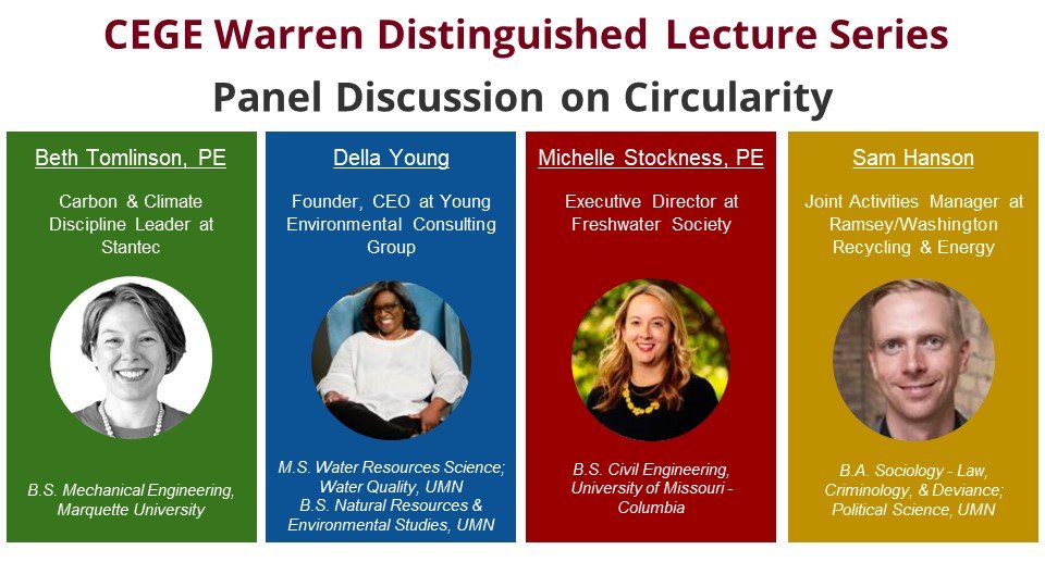 WDLS four panelists discuss Circularity
