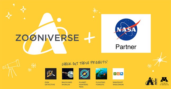 Zooniverse image showing partners