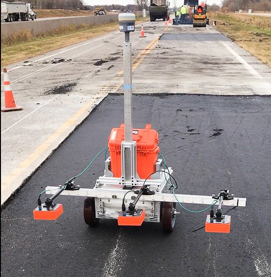 DISTROY robot prototype being used by MnDOT on Minnesota roads