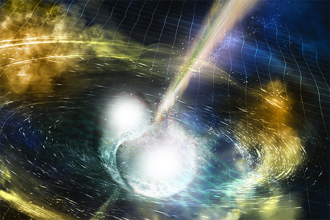 Illustration of neutron star