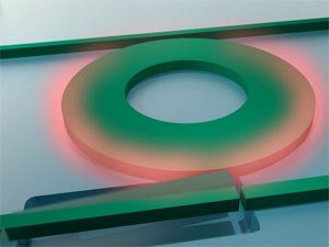 a novel microscale mechanical switch of light on a silicon chip