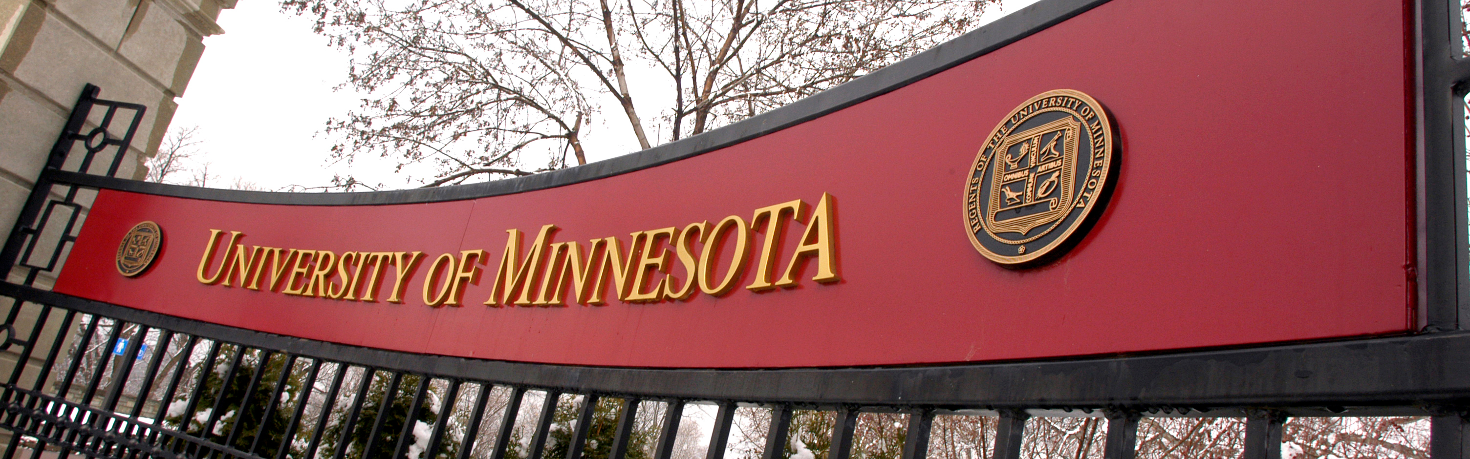University of Minnesota gate